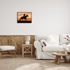 Stupell Industries Cowgirl Sunset Silhouette Southwestern Horse Field Landscape Black Framed Giclee Art - 2 of 4