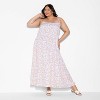 Women's Maxi A-Line Dress - Wild Fable™ Taupe Seashell - 2 of 3