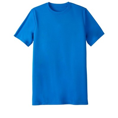 KingSize Men's Big & Tall No Sweat Longer-Length Short Sleeve Crewneck Tee