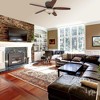 Westinghouse Quiet Operation Reversible Blades Ceiling Fan with LED Light Kit for Indoor Use, 52 Inch, Brushed Nickel Finish, Bronze - 4 of 4