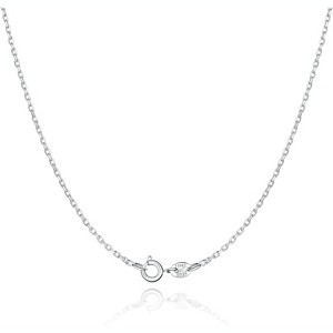 925 Sterling Silver Cable Chain Necklace for Women, 1.1mm Thin & Sturdy 14-24 Inch - 1 of 4