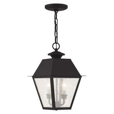 Livex Lighting Mansfield 2 - Light Pendant in  Black