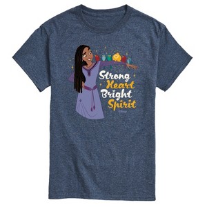 Men's - Disney - Strong Heart Bright Spirit Short Sleeve Graphic T-Shirt - 1 of 4