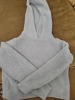 Girls' Zip-Up Fleece Hoodie Sweatshirt - Cat & Jack™ Charcoal Gray XS