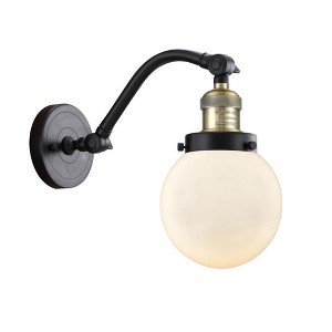 Beacon - 1 Light Wall Sconce In Industrial Style-11.5 Inches Tall and 6 Inches Wide - 1 of 1