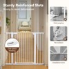 GOTGELIF Baby Safety Gate 36" Extra Tall 29.5-46" Wide Auto Close Pressure Mount Pet Gate - 3 of 4