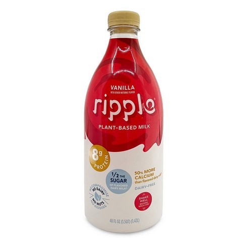 Ripple Dairy-Free Vanilla Milk - 48 fl oz - image 1 of 4