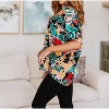 Women's Pretty in Paradise Floral Blouse - Jodifl - 3 of 4