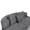 PAGED Modern Chenille Bean Bag Chair with High Back, Loveseat Sofa for Adults and Kids, Comfy Chair for Living Room, Bedroom - 2 of 4