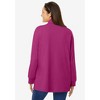 Woman Within Women's Plus Size Perfect Long-Sleeve Turtleneck Tee - 3 of 4
