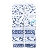 Hudson Baby Baby Girls Cotton Flannel Receiving Blankets 7pk, Blue Cosmos, One Size - 2 of 4