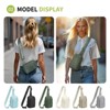 Unique Bargains Waterproof  Lightweight Breathable Durable Hiking Daypacks Chest Bag 1 Pcs - 2 of 4