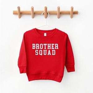 The Juniper Shop Brother Squad Toddler Graphic Sweatshirt - 1 of 2