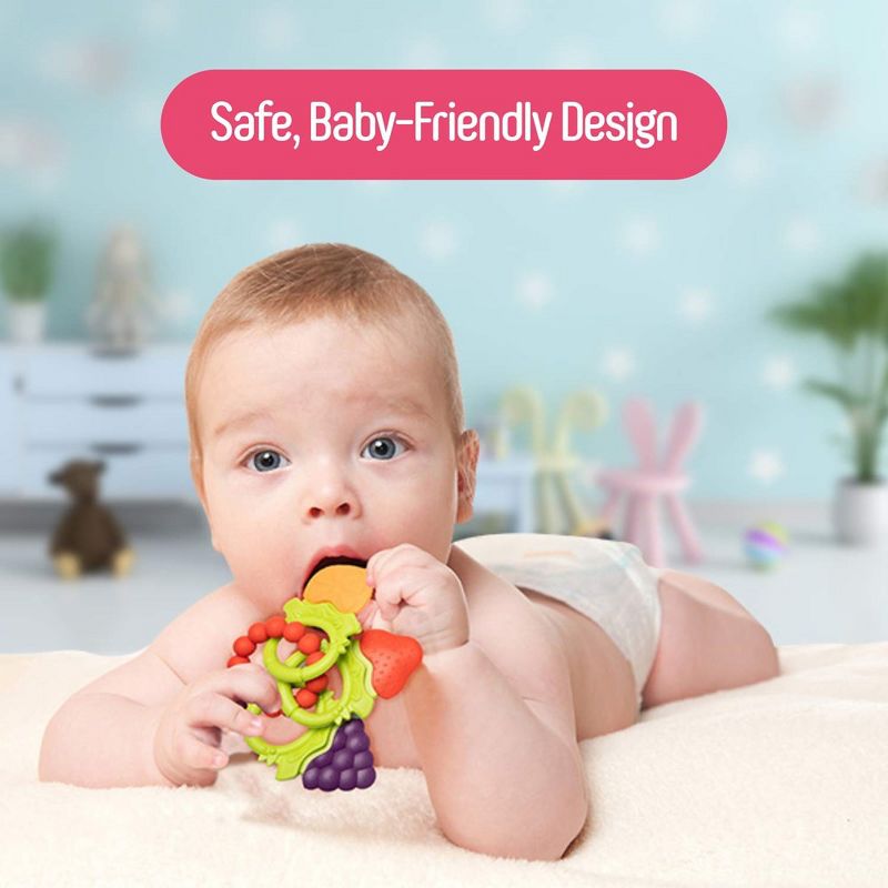 Baby Teething Toys for Newborns 0-6 Months, 4 of 7