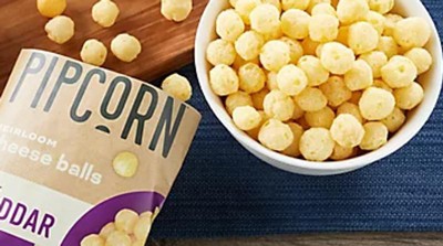 Cheese Balls  Made with Real Organic Cheese & No Artificial Flavors –  Pipcorn