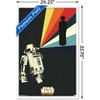 Trends International Star Wars: Saga - R2D2 Projection Framed Wall Poster Prints - 3 of 4