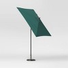 6' Square Outdoor Patio Market Umbrella with Black Pole - Threshold™ - 2 of 4