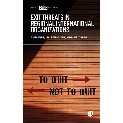 Exit Threats in Regional International Organizations - by  Diana Panke & Lukas Grundsfeld & Pawel Tverskoi (Paperback)
