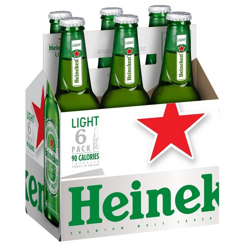 Heineken Light Lager Beer 6pk 12 Fl