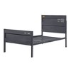 Twin Size Platform Bed with Headboard for Bedroom - 2 of 4