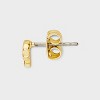 Bijoux Sport by Luv Aj MLB Gold Logo Stud Earrings - 3 of 3