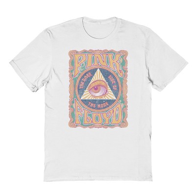 Pink Floyd Men's All Seeing Eye Short Sleeve Graphic Cotton T-Shirt