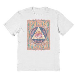 Pink Floyd Men's All Seeing Eye Short Sleeve Graphic Cotton T-Shirt - 1 of 1
