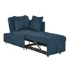 NicBex Convertible Single Sofa Bed Sleeper Chair with Pillows & Wheels,Upholstered Linen Recliner Chair for Living Room,Bedroom - 4 of 4