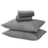 Solid Fleece Sheet Set - Isla Jade - 4 of 4
