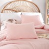 BAGOKIE 300GSM Fluffy Microfiber Bedding Set 2/3 Piece Comforter Set with Matching Pillowcase - 2 of 4
