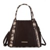MKF Collection Kenna Snake embossed Vegan Leather Women’s Tote Handbag by Mia K - 2 of 4