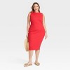 Women's Midi Pullover Bodycon Dress - Ava & Viv™ - 3 of 3