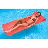 Swimline 74" Sofskin Floating Foam 1-Person Swimming Pool Mattress Raft - Coral Red - 2 of 3
