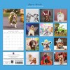 2026 Square Wall Calendar, Dogs as Animals, 16-Month Humor Theme with 180 Reminder Stickers (12x12 In) - 4 of 4