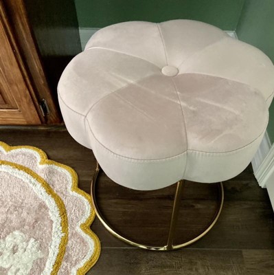 Bonnie vanity flower stool hot sale