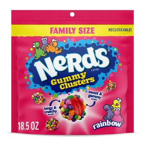 Nerds Gummy Clusters Family Size Candy - 18.5oz - 1 of 4