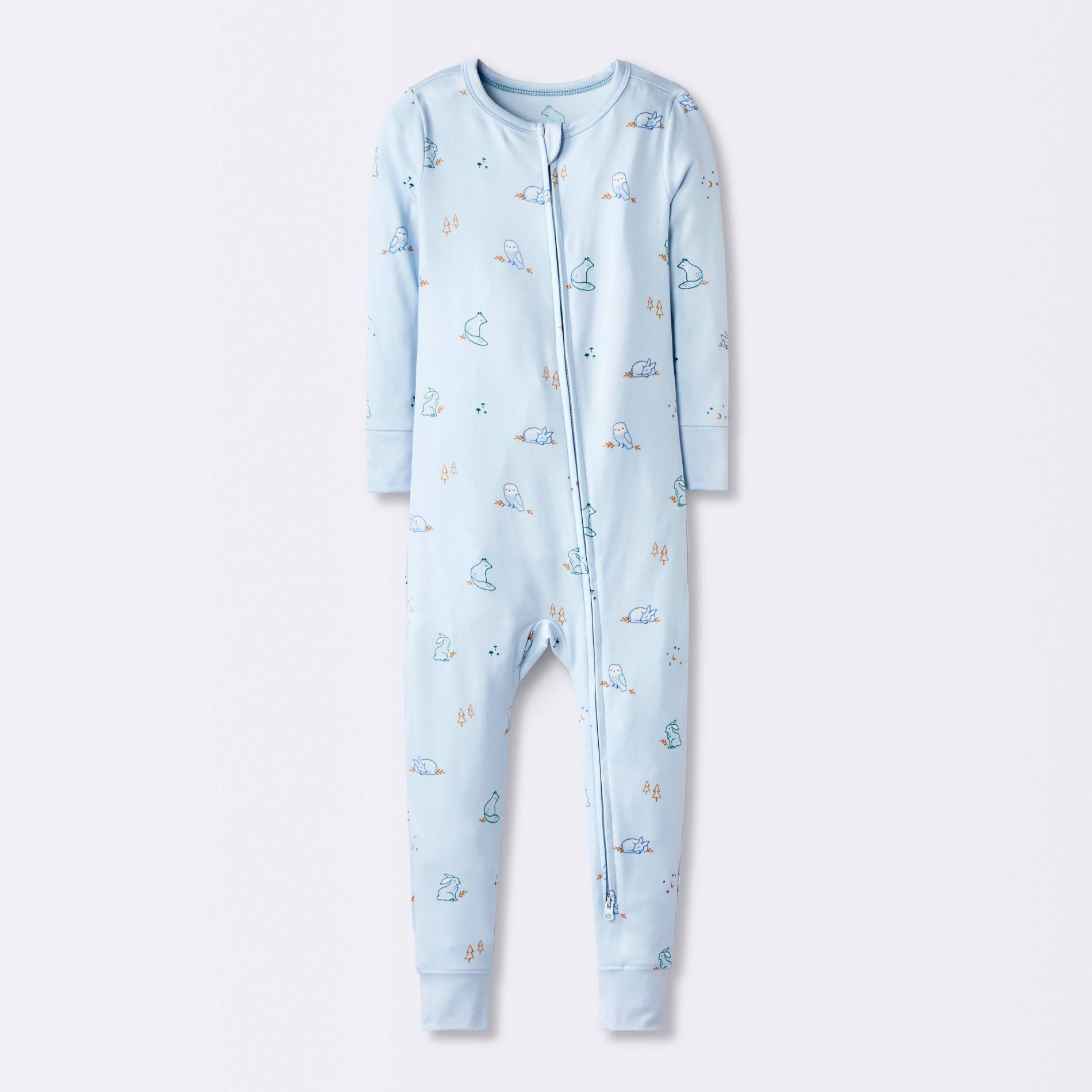 Toddler Boys' Smooth Jersey Snug Fit Union Suit - Cloud Island™ Blue 2T