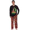 Seven Times Six Dr. Seuss The Grinch Pajamas Buffalo Plaid Matching Family Sleepwear - 2 of 4