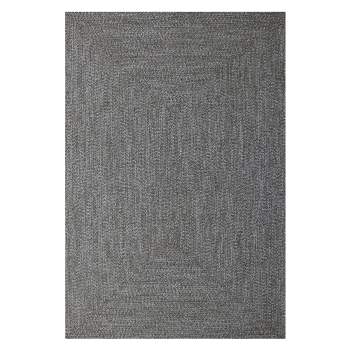 Braided Reversible Two-Tone Indoor Outdoor Runner or Area Rug by Blue Nile Mills