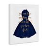 Stupell Industries If You Dress For It Quote Blue Gown Fashion Canvas Wall Art - 3 of 4