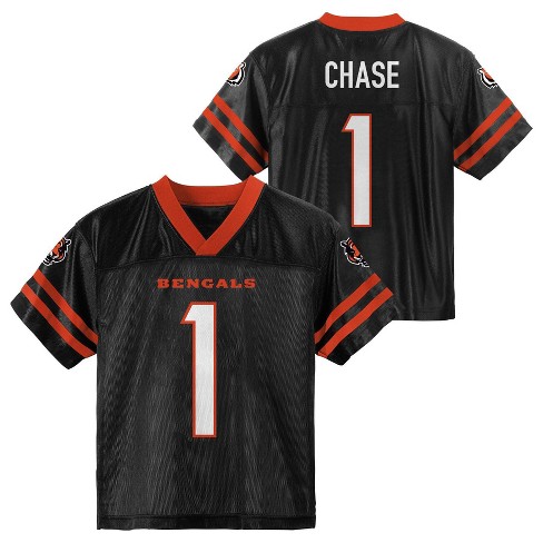 NFL Cincinnati Bengals Toddler Boys Ja Marr Chase Short Sleeve Jersey 2T