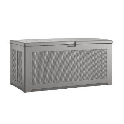 Rubbermaid Extra Large Decorative Deck Box Gray - 134gal