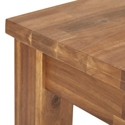 Amber Acacia Wood Tiburon Coffee Table
