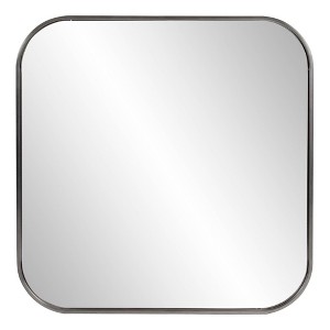 Howard Elliott Stainless Steel Framed Vanity Mirror - 1 of 4