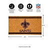 Evergreen New Orleans Saints, PVC Mat 1C - 3 of 4