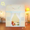 VEVOR Kids Play Tent, Kids Tent for Kids 1-5 Years Old, Toddler Tent with Mat and Tent Lamp, Tent for Kids with Windows, Beige - 2 of 4