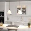 Hudson and Canal 15.88" Wide Pendant with Glass Shade - 4 of 4