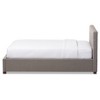 Brandy Modern and Contemporary Fabric Upholstered Platform Bed with Storage Drawer - Baxton Studio - 3 of 4