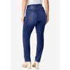 Roaman's Women's Plus Size 360° Stretch Straight Leg Jean - 3 of 4