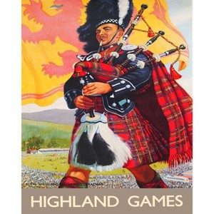 Poster Master Highland Games Travel By Rails - 1 of 2